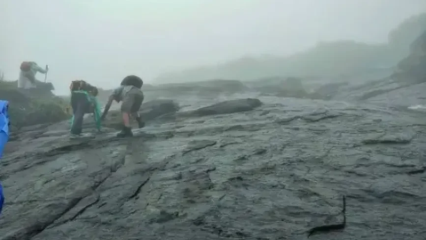 Challenging trek route of Kumara Parvatha, Karnataka’s second-highest peak