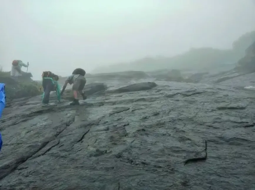 Challenging trek route of Kumara Parvatha, Karnataka’s second-highest peak